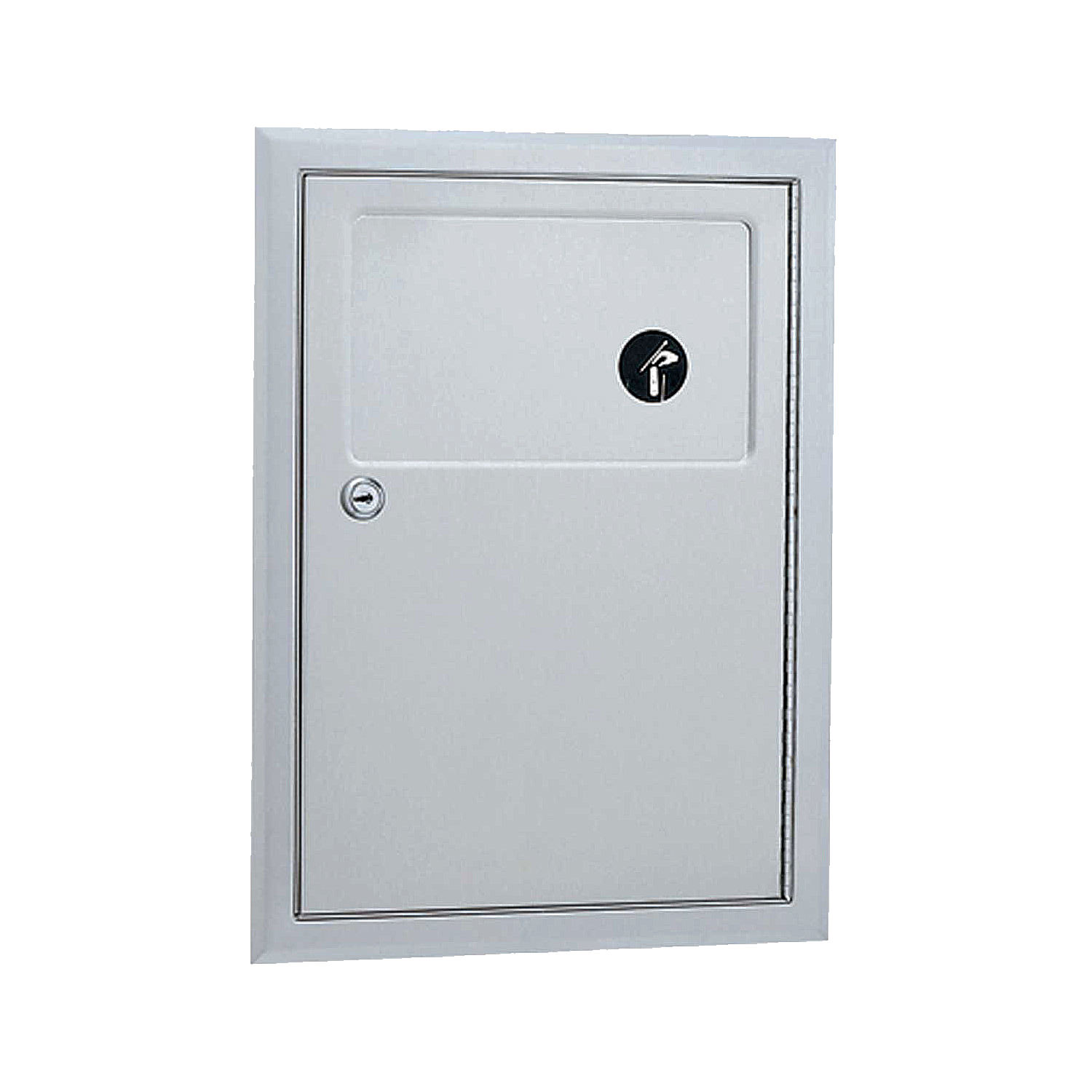 Recessed Sanitary Napkin Disposal Samrick