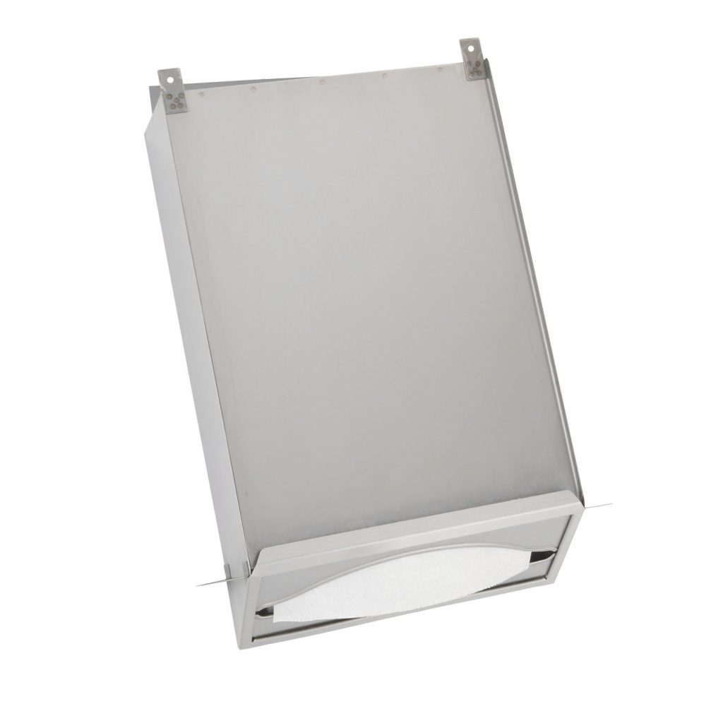 Behind Mirror Paper Towel Dispenser Samrick